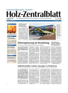 Holz Zentralblatt präsentiert klimapositive Waldwirtschaft